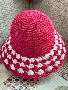 手工编织帽子女冰丝