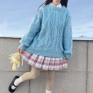 小椿jk格裙女2021新款春季学院风学生a字粉色短裙正版制服百褶裙