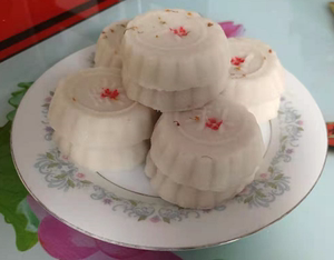 纯手工糯米年糕桂花糕蒸糕如皋特产新鲜6对480克