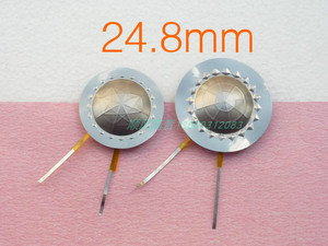 24.8mm高音适用于JBL音圈进口扁引线25 进口钛膜音膜片外径44或38