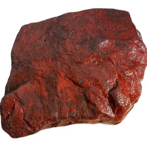 新疆天然鸡血石红色伊丁陨石非药王石能量摆件强磁