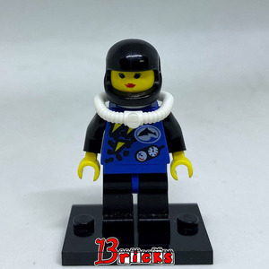 乐高城市经典系列人仔 潜水员 lego city div002a 2536