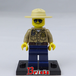 乐高城市警察系列人仔 丛林警察 lego cty0264 cty264 4440 4438