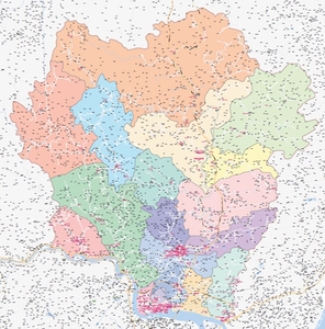 永新县井冈山市宜春市奉新万载县上高宜丰靖安县地图铜鼓丰城市