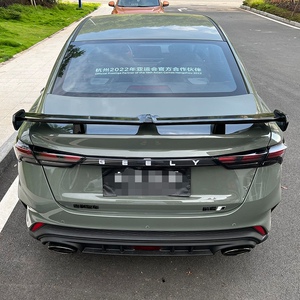 适用22款吉利缤瑞cool尾翼改装免打孔机甲大尾翼顶翼装饰外观套件