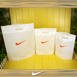 nike运动潮牌橘黄色塑料袋手提袋胶袋衣服鞋盒袋子包装袋voneitil0