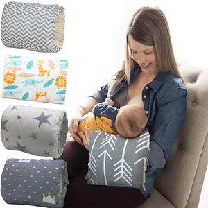 婴儿哺乳枕宝妈抱娃喂奶手臂垫子宝宝哄睡神器套胳膊防酸疼透气棉