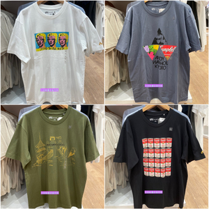 2022优衣库 andy warhol安迪沃霍尔联名男女短袖t恤452513 452514