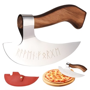 出波兰！纯手工打造！家用不锈钢多功能披萨刀切割披萨斧烘焙工具
