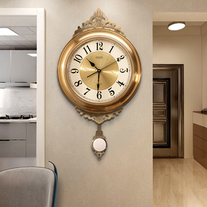 客厅大挂钟大号装饰