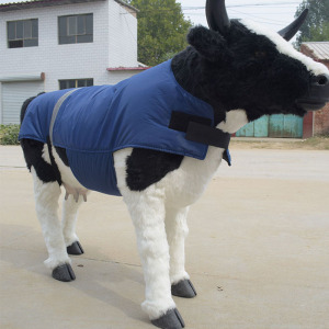 00田园牧歌畜牧工厂店淘宝加厚防水加大犊牛马甲外套保暖防风牛犊