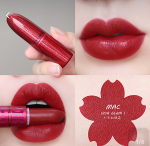 现货mac魅可口红26周年限量款故宫联名限量ruby woo复古红唇膏