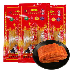 李氏唐僧肉辣片168克袋辣条麻辣面食香辣味怀旧零食老式网红辣片