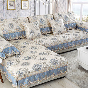 沙发垫四季通用欧式客厅布艺全包沙发套罩防滑坐垫定做沙发巾全盖
