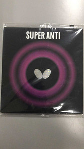 日本正品Butterfly蝴蝶超级防弧圈型胶皮SUPER ANTI怪异反胶套胶