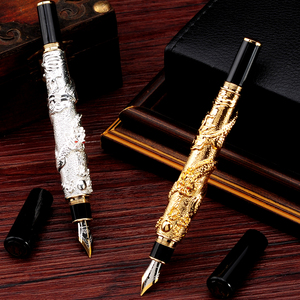 金豪钢笔高档礼品笔铱金钢笔美工笔宝珠 商务办公书写学生练字用