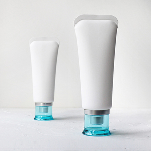 【现货】100g白色磨砂化妆品软管 100ml洁面乳身体乳塑料分装空瓶