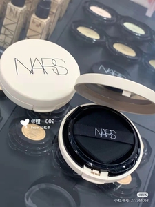 现货骨折 新品nars水凝光润气垫粉底液finland namsan白盒气垫