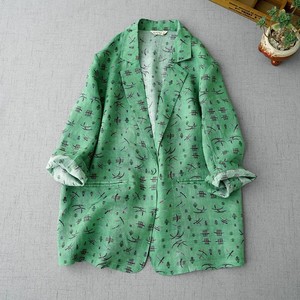 韩国夏季新款绿色时尚减龄小西装外套女防晒空调开衫披肩洋气西服