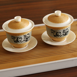 同款货源天府_邛州淘宝四川特色成都特产平乐特色手工艺瓷胎竹编