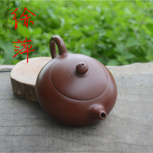 汉扁西施壶宜兴徐萍纯手工朱泥紫砂壶小号家用工夫茶具中式泡茶壶