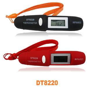 便携式测温笔DT8220手持电子温度计 迷你袖珍温度计 红外线测温仪