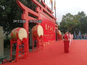 租立鼓竖鼓树鼓大鼓站鼓战鼓红鼓堂鼓租赁中国风站立式大鼓