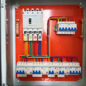 002人付款淘宝成品电箱 配电箱工厂程用 三相四线380v动力开关箱柜强