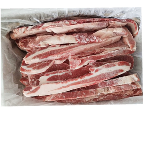 冷冻新鲜去皮五花肉条五花猪肉 猪腩肉瘦肉20斤 整箱江浙沪皖包邮