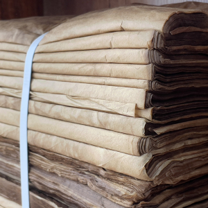 00弘瑞办公专营店天猫古制桑皮纸半生半熟书法专用宣纸西河麻纸小