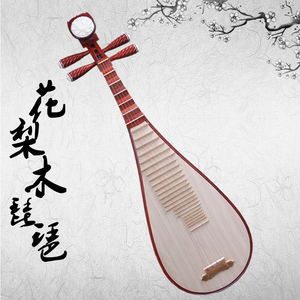 厂家直销民族乐器红木琵琶花梨木儿童成人学生练习琵琶