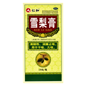 仁和 太福 雪梨膏 150g*1瓶/盒 清肺热 润燥止咳 用于干咳 久咳