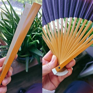 非遗大师王荣龙纯手工精工双合青玉竹折扇直方头插片扇子定制现货