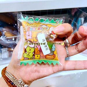 上海 日本loft代购 meatball 充气透明糖果袋挂件