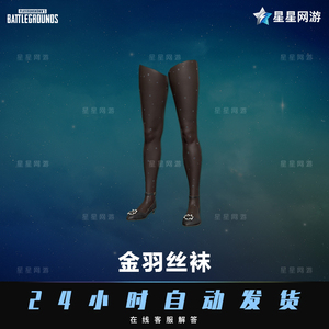 pubg绝地求生金羽丝袜cdk吃鸡端游珍珠缀饰高跟鞋配丝袜兑换码