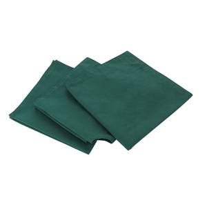 纯棉医院用手术消毒巾包布洞巾双层铺巾方巾孔巾墨绿紫色白色