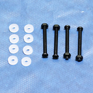 机箱风扇螺丝 减震螺丝  硅胶垫片 螺丝 螺母套装