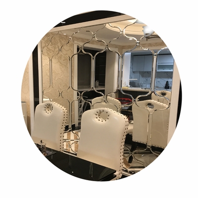 背景墙菱形车边镜