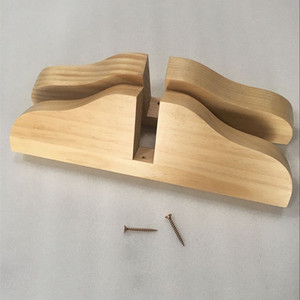 包邮固定底座脚座支撑脚隔断座屏适合无纺布屏风实木大脚架