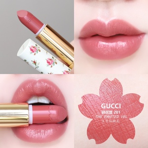 gucci古驰口红金管510滋润小碎花210哑光限定302/402润唇膏03正品