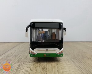 1:42中通客车模型纯电动公交 青岛巴士 lck6126非宇通海格车模型