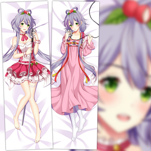 洛天依 荔枝&汉服 双层动漫等身抱枕 靠枕方枕 2wt抱枕套