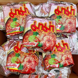 缅甸进口酸辣口味泡面 冬阴功柠檬酸辣虾味干脆面60克香脆面