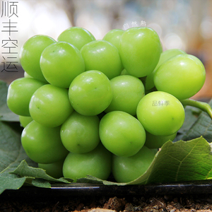 品鲜季 云南阳光玫瑰香印青提 孕妇新鲜水果无籽晴王 4斤顺丰空运