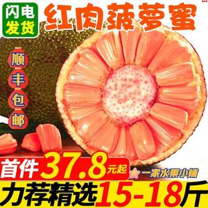 越南红肉菠萝蜜一整个进口红心波罗蜜当季新鲜水果6-18斤整箱发货