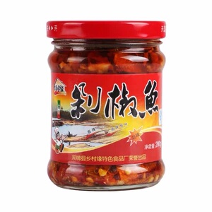 湖南永州特产双牌乡村缘剁椒鱼200g*4包邮