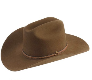 美国代购stetson美国产男士水牛毛防水牛仔帽新款英伦西部骑士帽