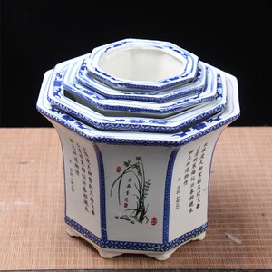【中式陶瓷花盆八角】中式陶瓷花盆八角品牌,价格 - 阿里巴巴