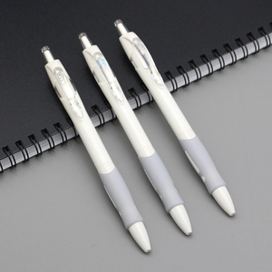 晨光新品白色纪念中性笔0.5mm 创意时尚简约办公学生水笔agp02308