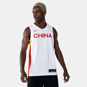 nike 耐克中国队男篮主场速干篮球宽松运动休闲球衣背心 cq0157